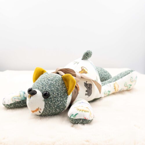 memory knuffel beer Teddy Memory herinnerings knuffel van kleding in model Teddy beer - uniek en met liefde gemaakt